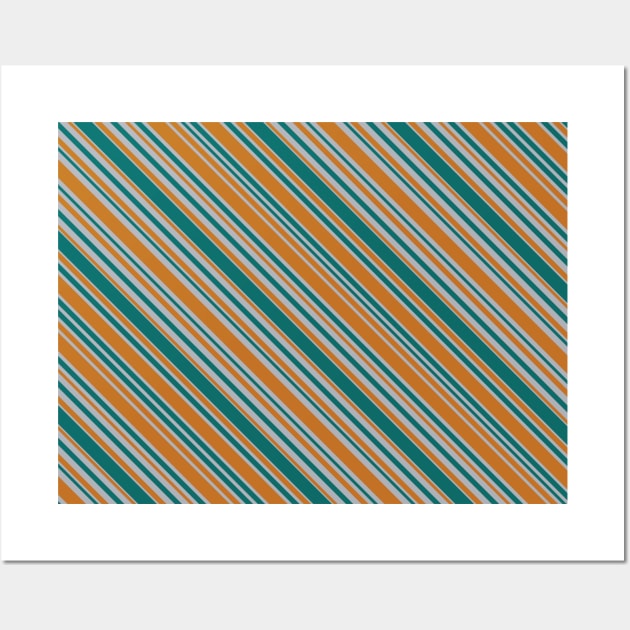 Diagonal stripes background 1 Wall Art by B&K